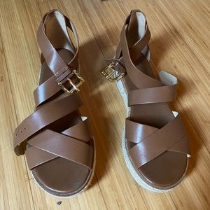 michael kors strappy sandals